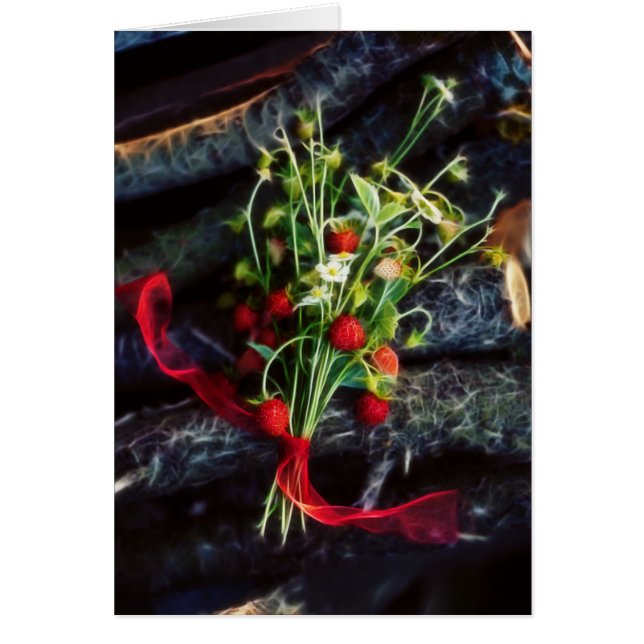 Cartão Sonhos de Morango (Frente)