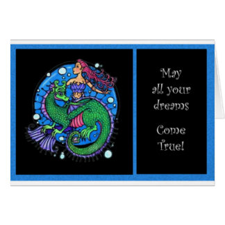 Cartão Sonhos do mar