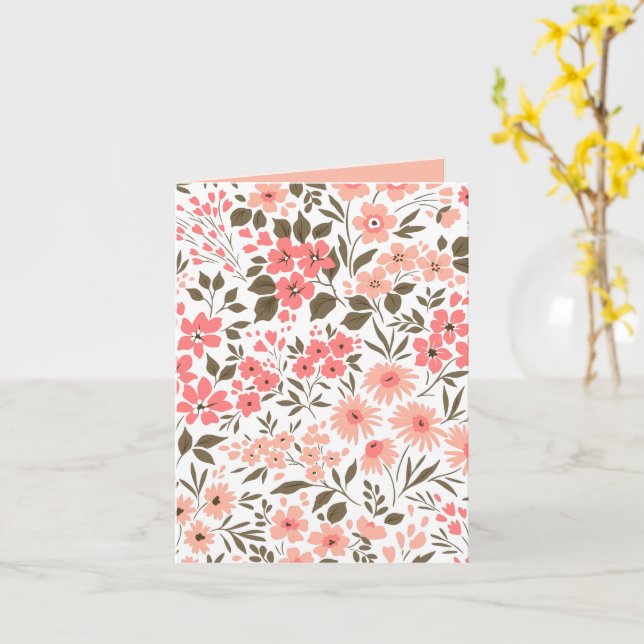 Cartão Sonhos Florais Macios (Flor Amarela)