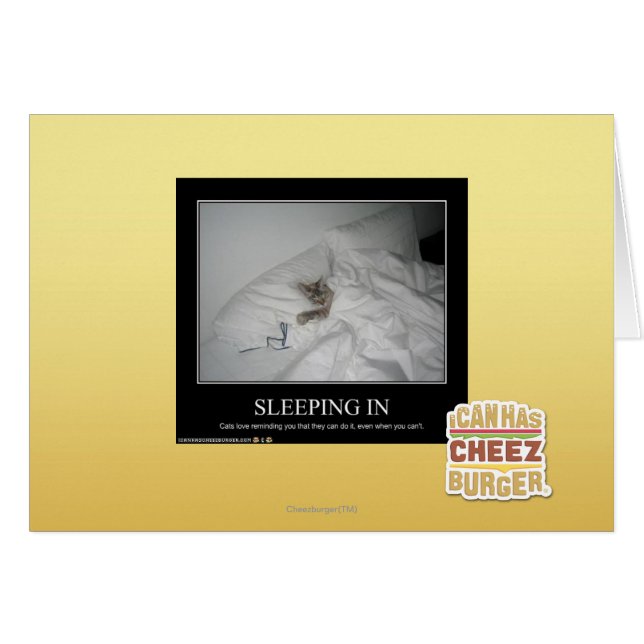 Cartão Sono dentro (Frente Horizontal)