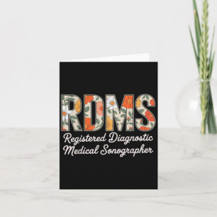 Cartão Sonógrafo Médico do Diagnóstico Rdms Registrado Ul