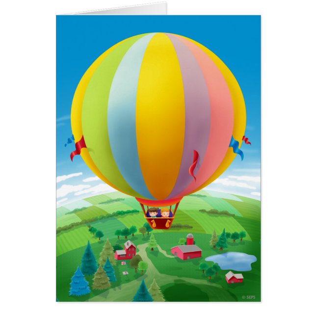 Cartão Soprando No Vento (Frente)