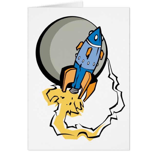 Cartão Sopre fora! (Frente)