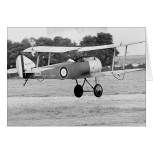 Cartão Sopwith Aircraft decolando