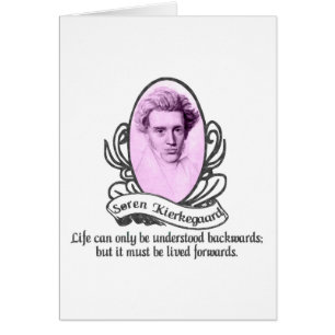 Cartão Søren Kierkegaard