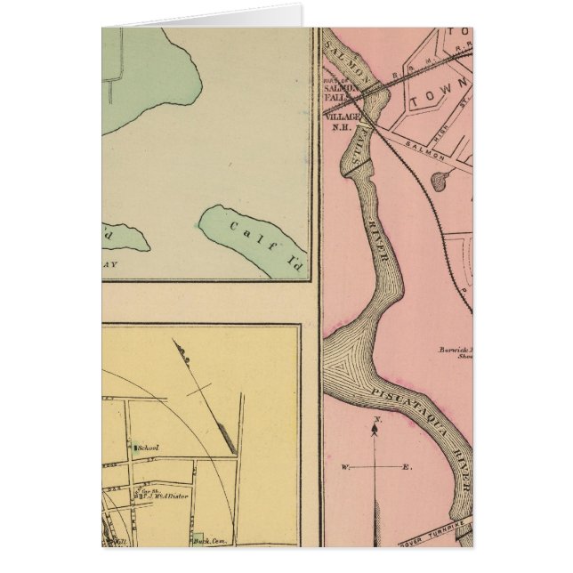 Cartão Sorrento, S Berwick, Bucksport (Frente)