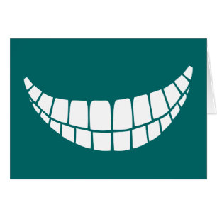 Cartão Sorrir forçadamente II