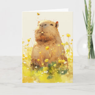 Cartão Sorriso Bobalhão do Capivara