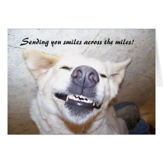 Cartão Sorrisos através da carta Miles