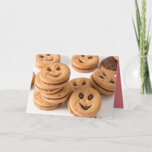 Cartão Sorrisos de Biscoito