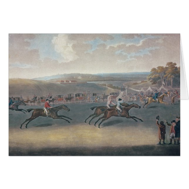 Cartão Sorteio de Derby, 1791/2 (Frente Horizontal)