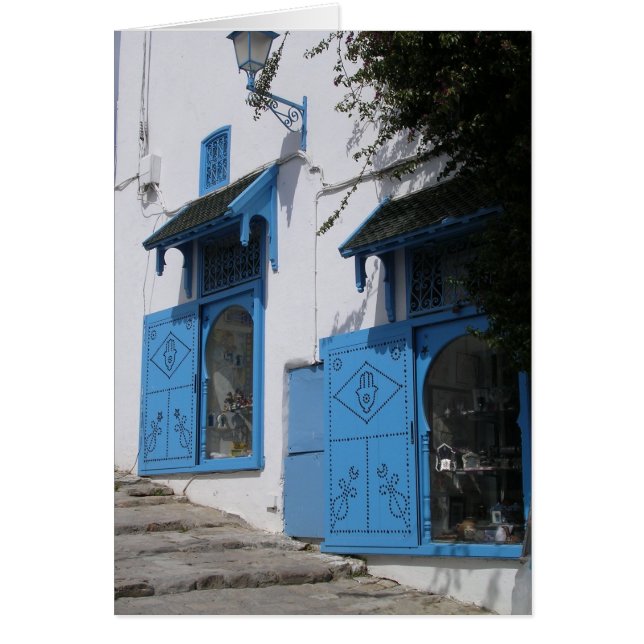 Cartão Sou Azul? (Frente)