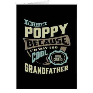 Cartão Sou chamada Poppy