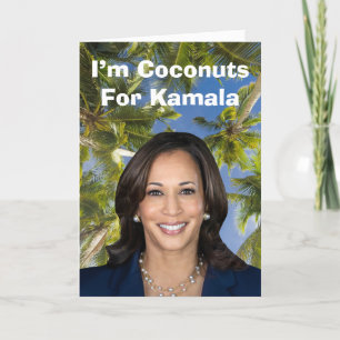 Cartão Sou Coconuts for Kamala