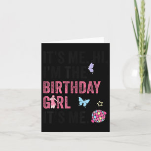 Cartão Sou Eu, Sou A Garota De Aniversário, Sou Eu, Filho