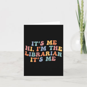 Cartão Sou eu, sou o Bibliotecário Leitura de Verão, Byck
