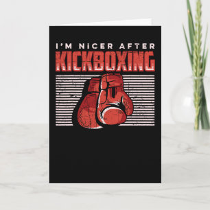Cartão Sou Mais Simpático Depois do Kickboxing Praticante