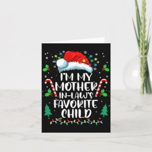 Cartão Sou o Filho Favorito da Minha Sogra, Papai Noel En