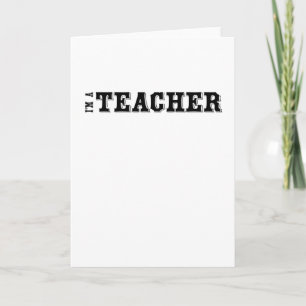 Cartão Sou professor (Escola e Estudantes)