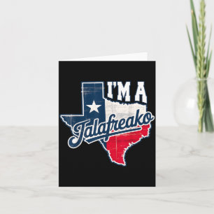 Cartão Sou Um Talao Orgulho Do Texas Dito Humor Sul Vida