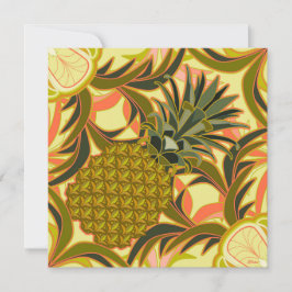 Cartão South Beach Pineapple Flat