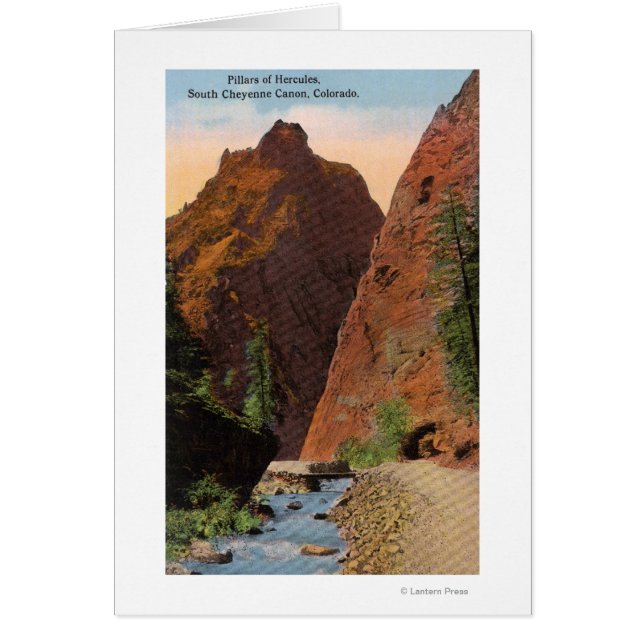 Cartão South Cheyenne Canyon (Frente)