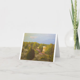 Cartão "South Mountain Sunrise Run" Notecard