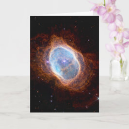 Cartão Southern Ring Nebula Space James Webb Telescópio