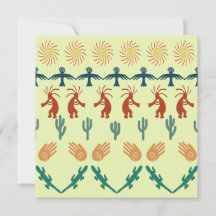 Southwest American Indian Tribal Petroglyphs Art