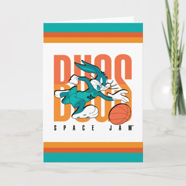 CARTÃO SPACE JAM: UM NOVO LEGADO™ | INSETOS BUNNY™ SPACE  (Frente)
