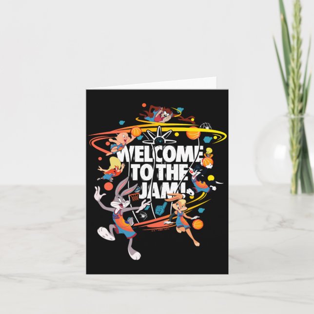 Cartão Space Jam Uma Nova Legado Bem-vindo ao Jam _1  (Frente)