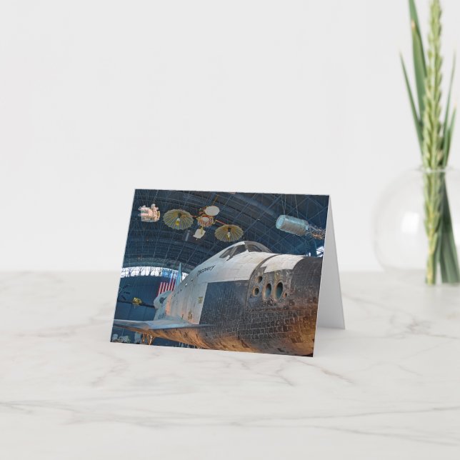 Cartão Space Shuttle Notecard (Frente)