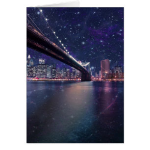 Cartão Spacey Manhattan Skyline