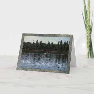 Cartão Spanish Birthday Card For Dad