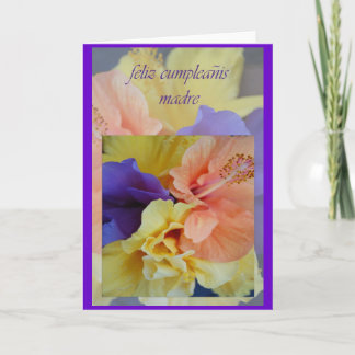 Cartão Spanish Birthday Card For Mom