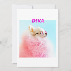 Cartão Sparkle The Tiny Chi Foto de aniversário de sobr