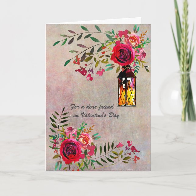 Cartão Special Friend Personalize Valentine's Day Card (Frente)