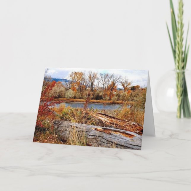 Cartão Spectacular Fall (Frente)