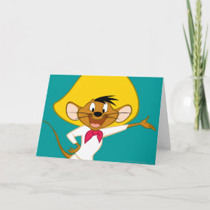 Cartão SPEEDY GONZALES™ em pé