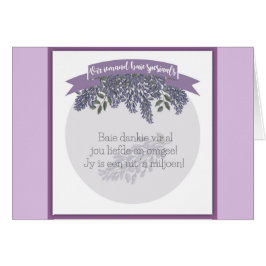 Cartão Spesiaals do baie do iemand de Vir