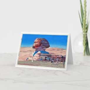 Cartão Sphinx( Daytime), Hiroshi Yoshida