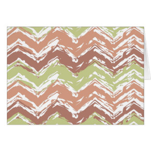 Cartão Spice Scribble Chevron ZigZag