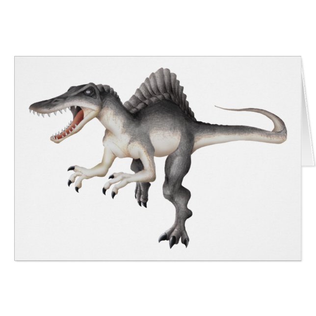 Cartão Spinosaurus (Frente Horizontal)