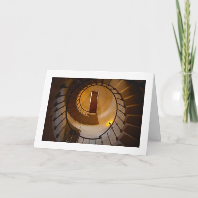 Cartão Spiral Stair (Frente)