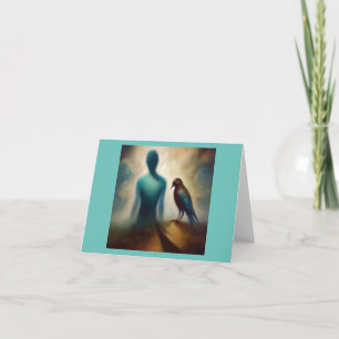 Cartão Spirit Animal Bluebird 1