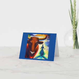 Cartão Spirit Animal Ox 4