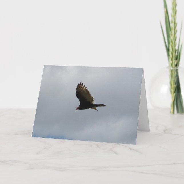 Cartão “Spirit Hill Eagle” Sympathy Card #2 (Frente)