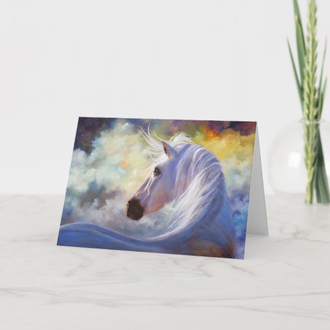 Cartão "Spirit" Horse Greeting Card (Frente)