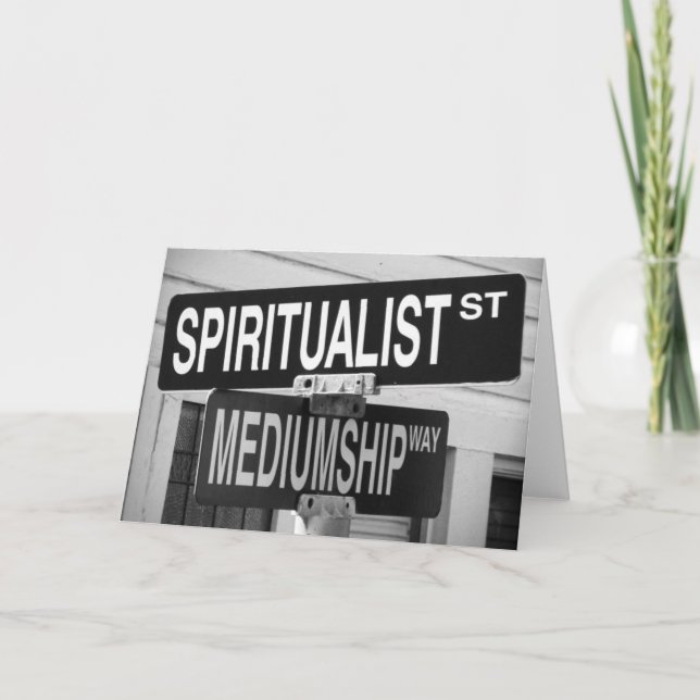 Cartão Spirit Road Greeting Card (Frente)