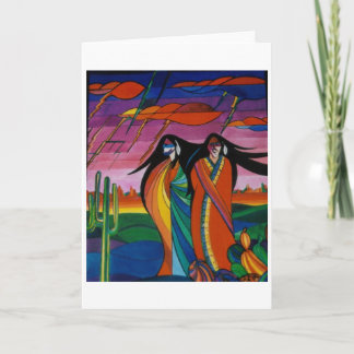 Cartão Spirits fo the Desert